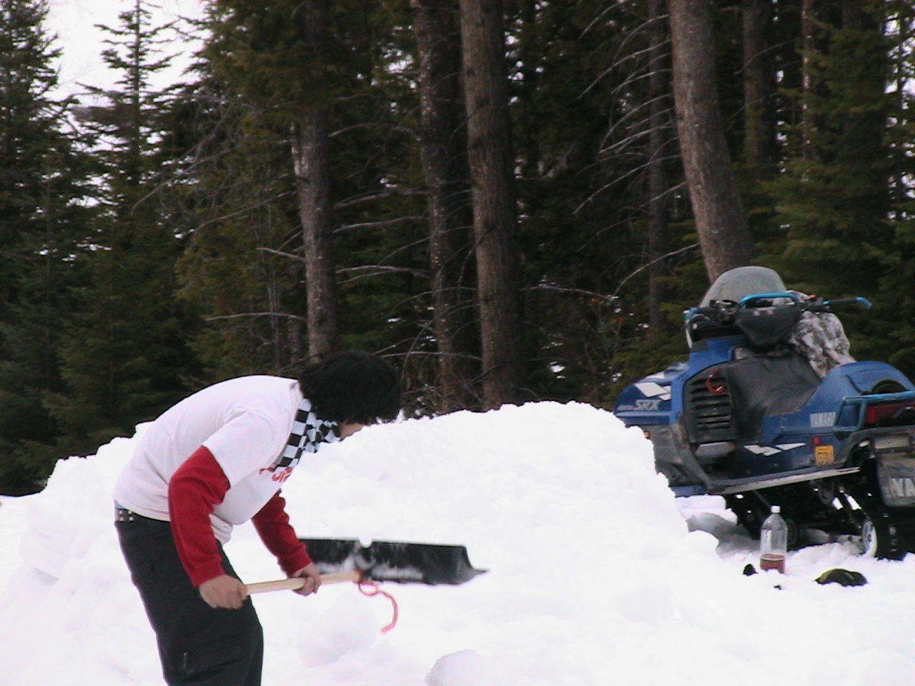 Buildin a jump dude?