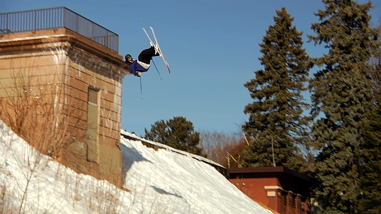Building Drop Front Flip