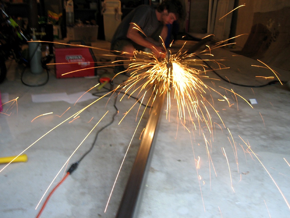 Building the new A-Frame rail