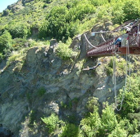 bungy off kawarau bridge