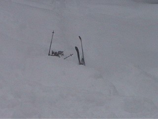 buried in pow