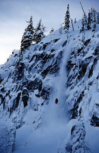 burly but mysterious cliff