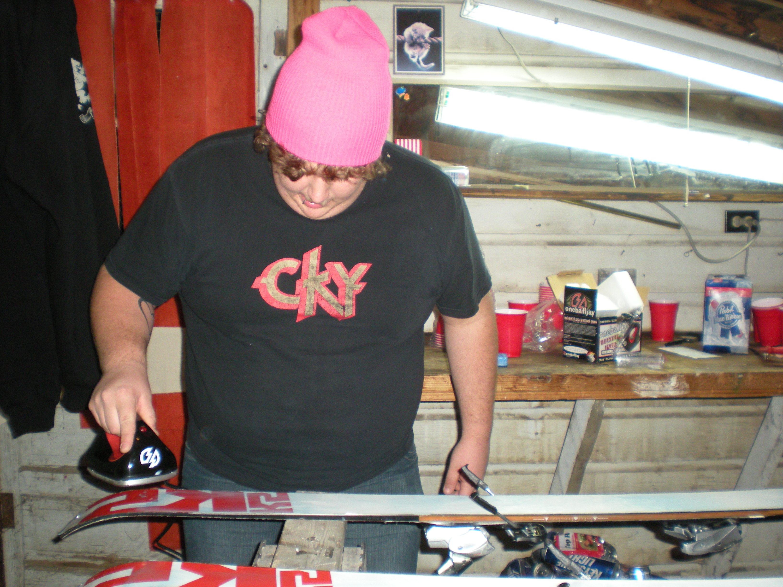 Burning the midnight oil to have a slick ride