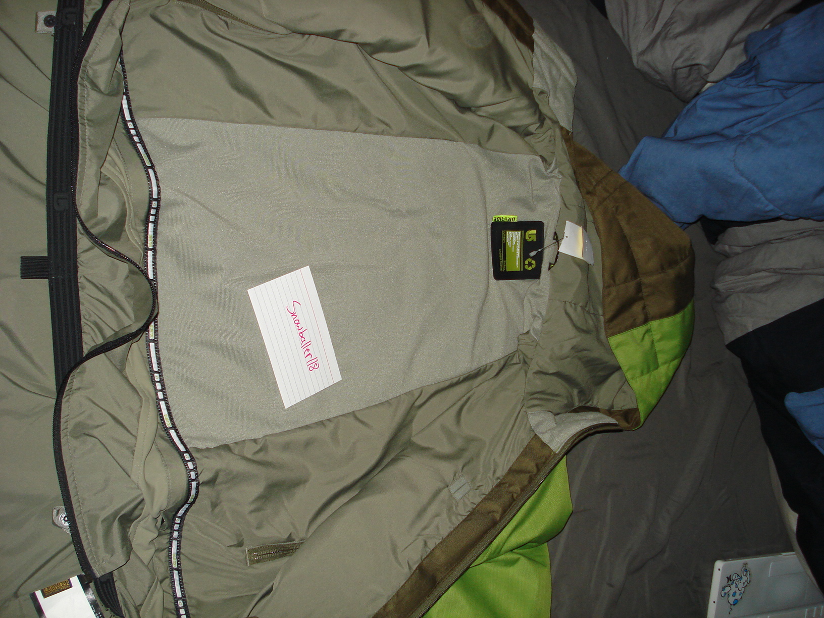 Burton Jacket INSIDE