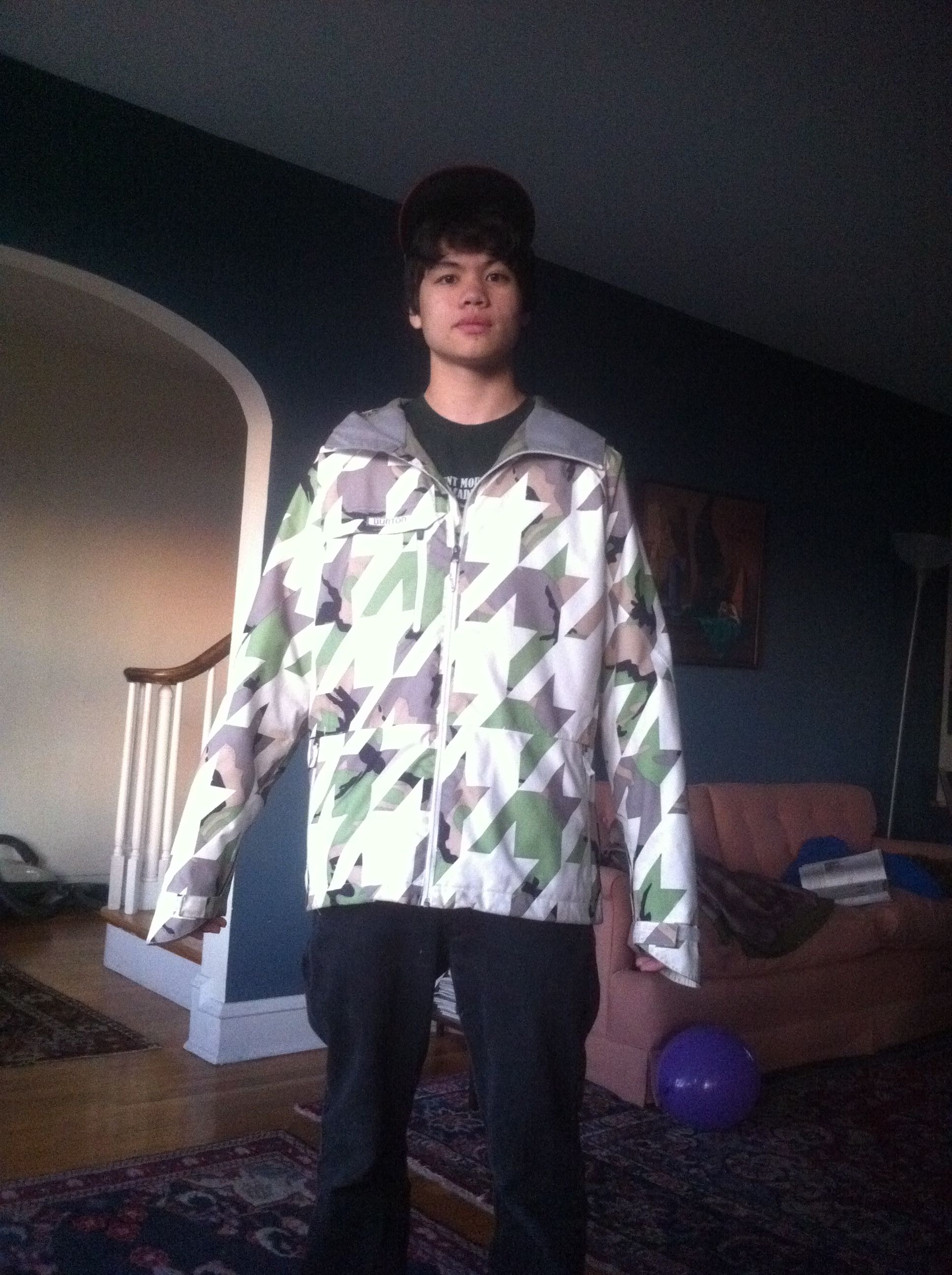 Burton Jacket w/ model