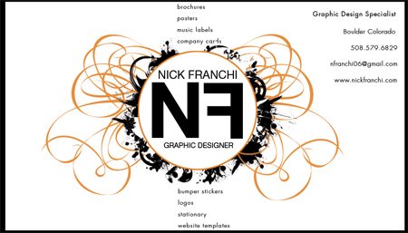 Business card design