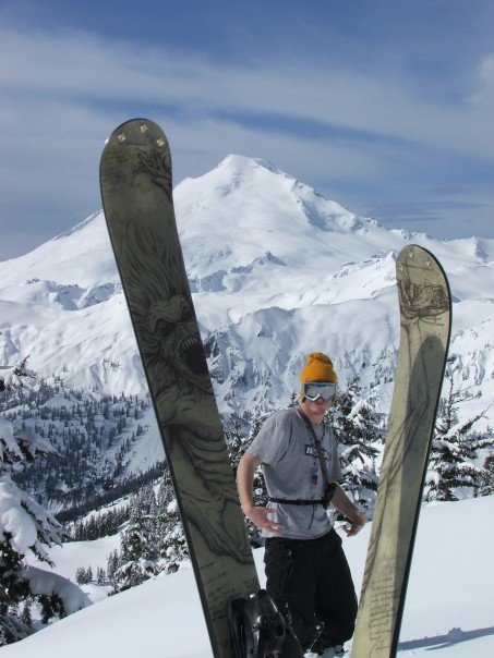 Business in front, party in back.