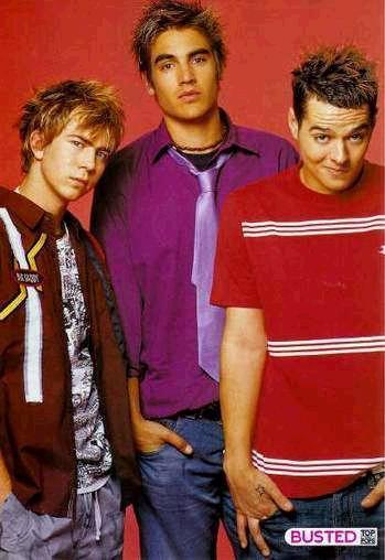busted! hot british boy band!