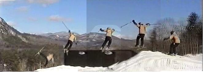 busted my ass on landing