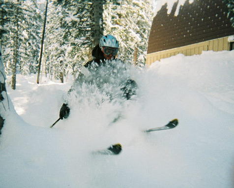 Bustin thru 4 feet of fresh