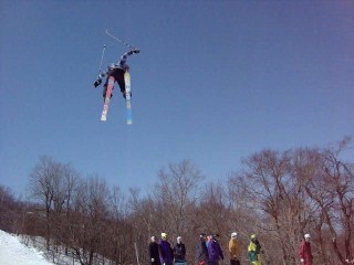 Busting a 180 over the hood