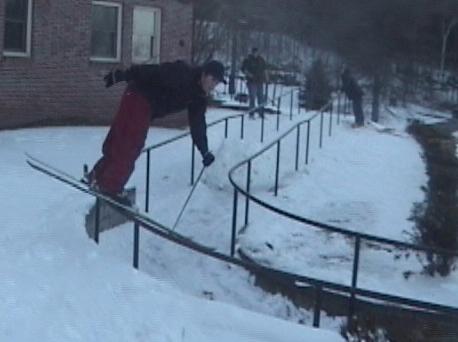 Cam Greases the 30 foot c-rail