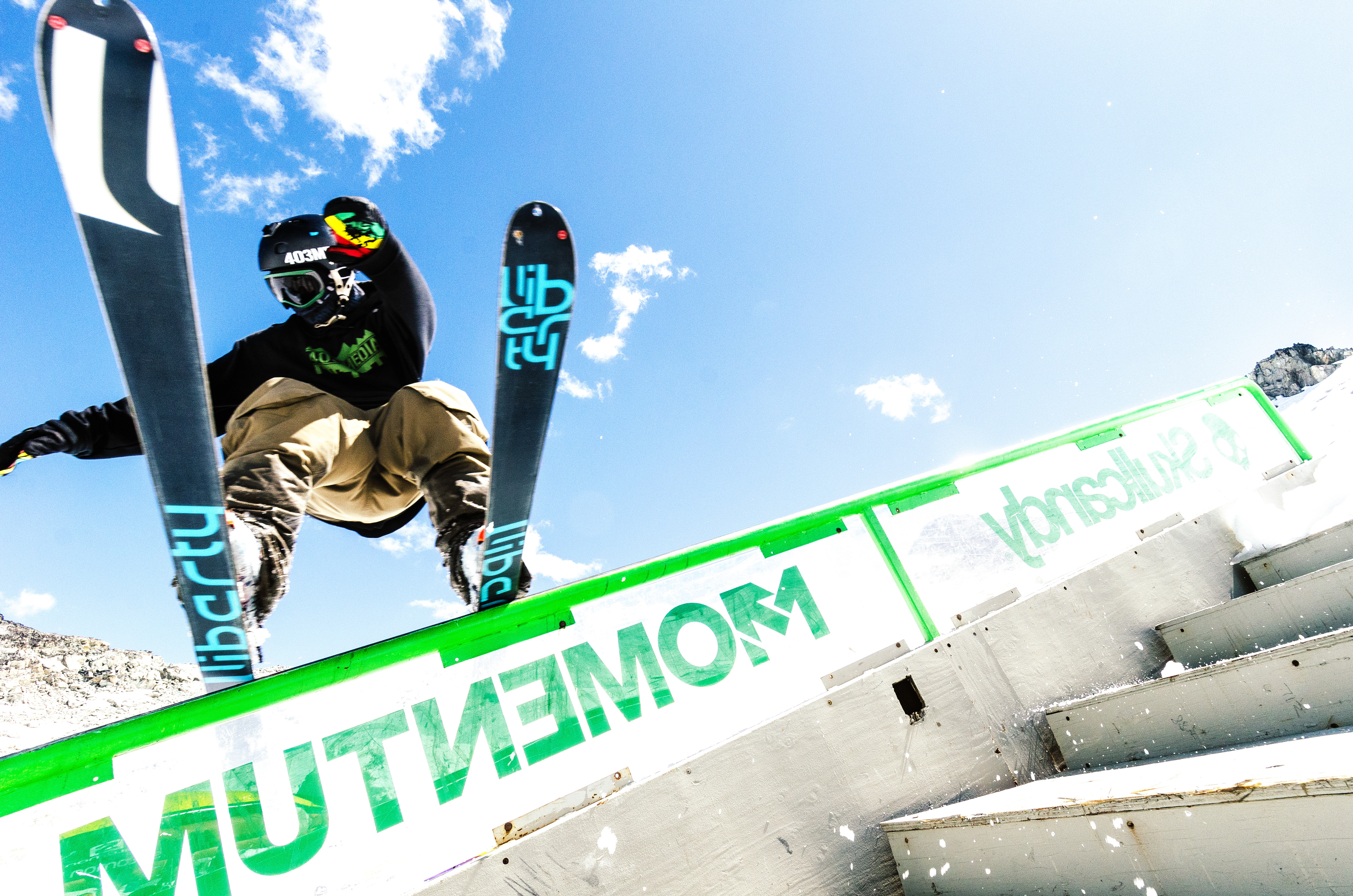 Cameron Duncan on the Momentum Rail