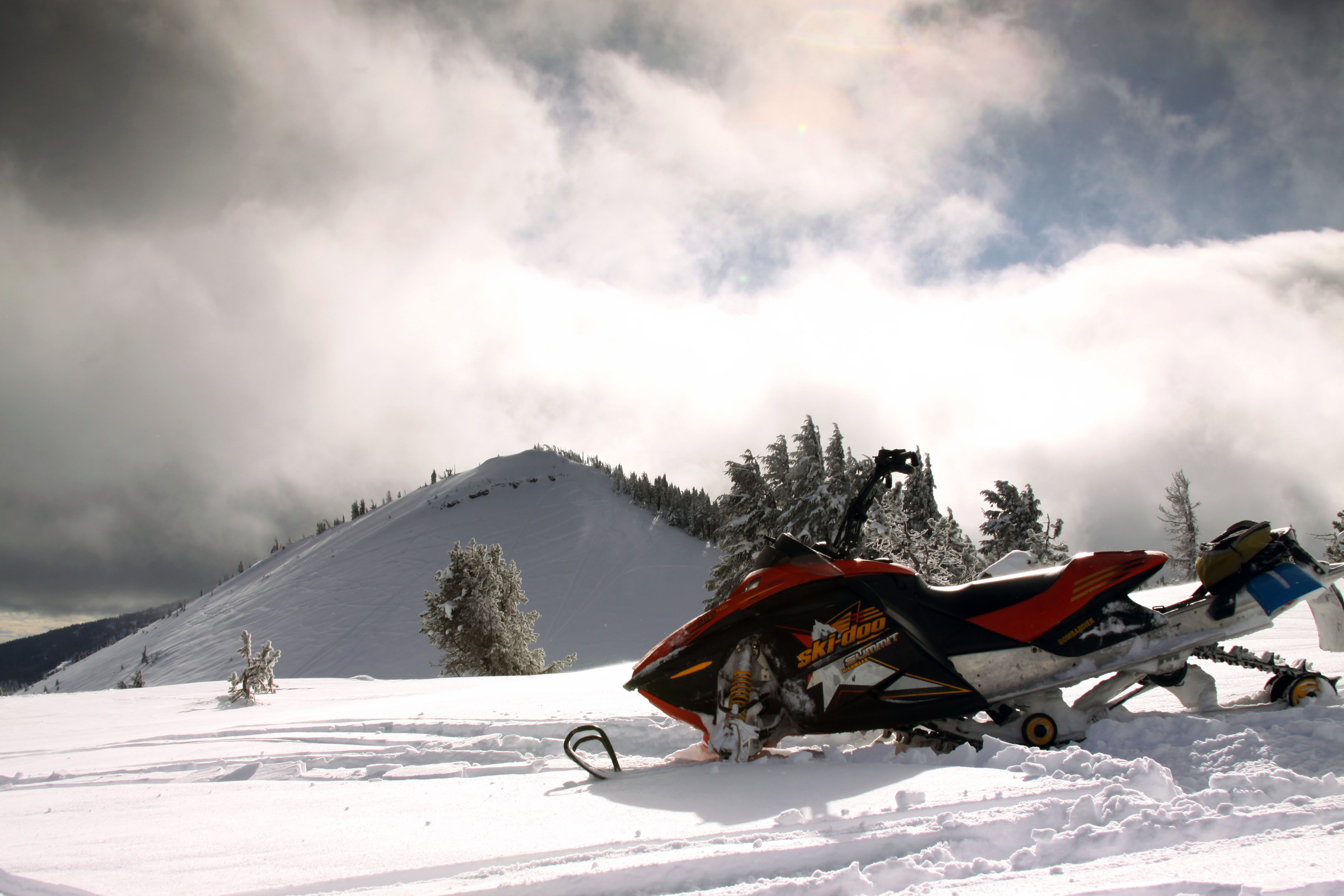 Camerons Sled back in its happy place