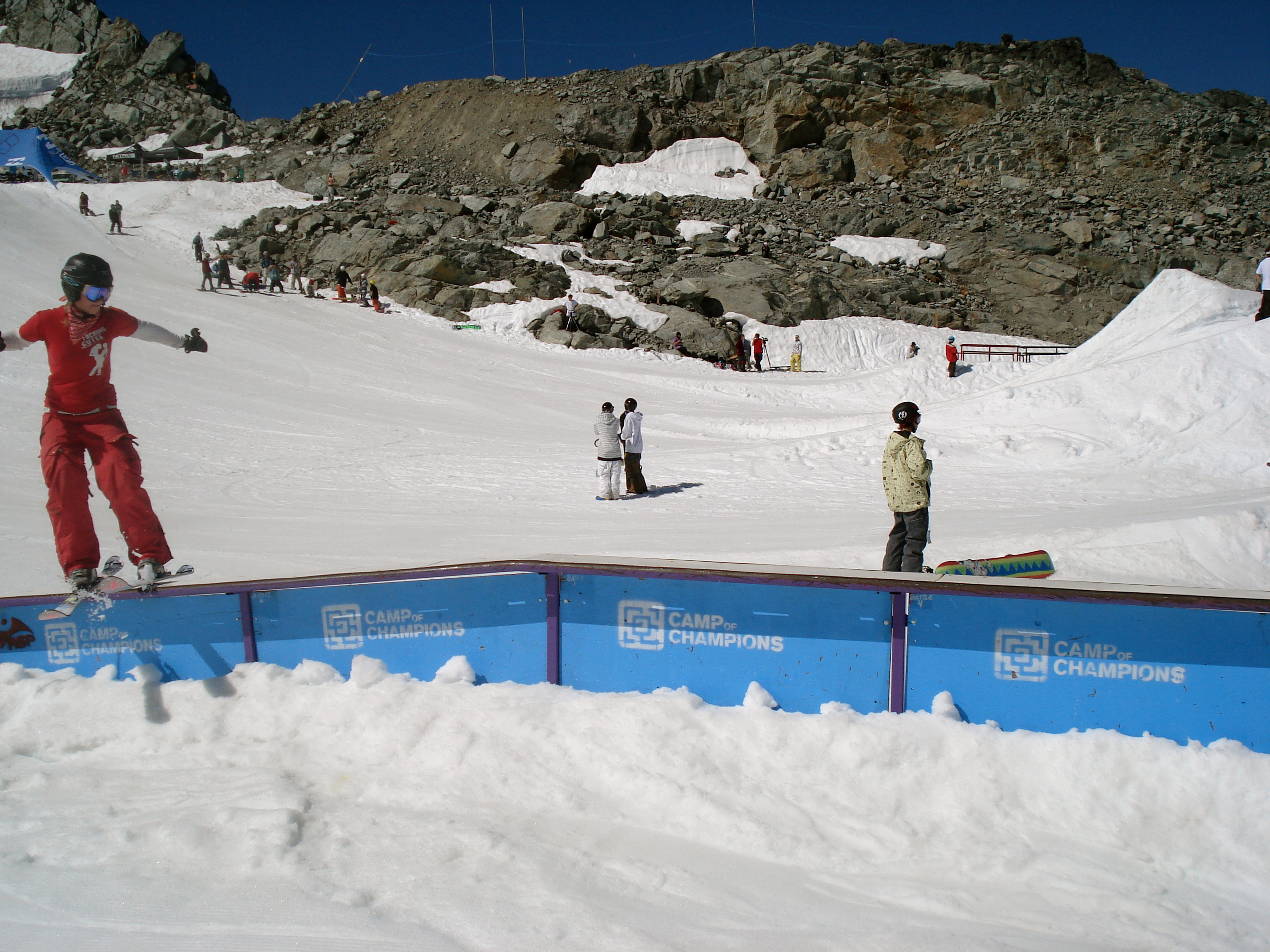 Camp of Champs gnar sesh