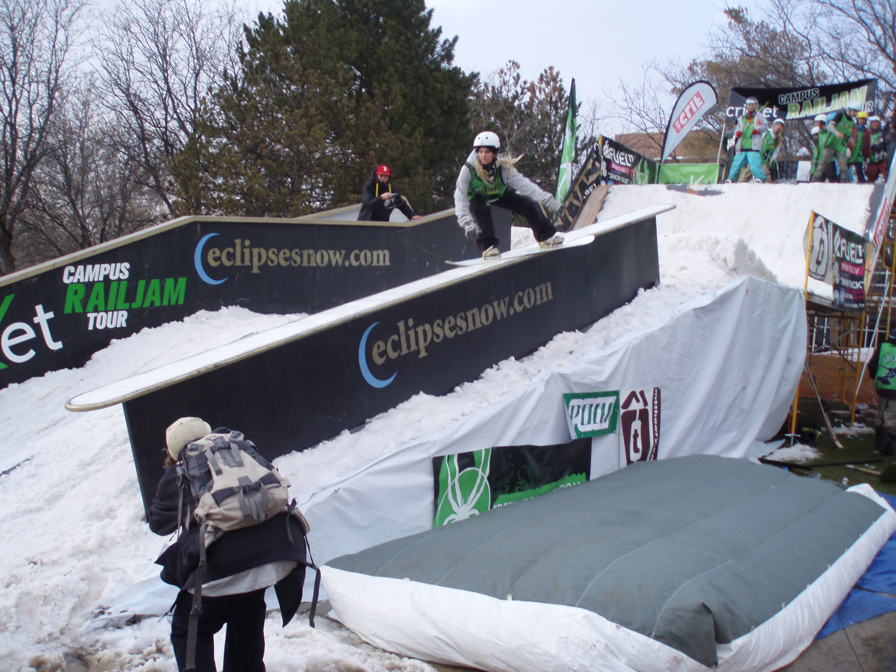 Campus rail jam