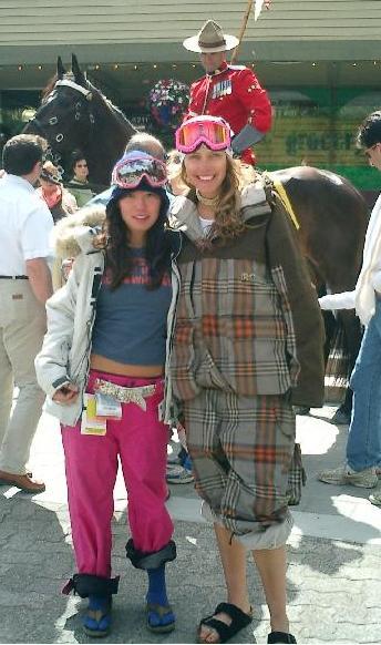 canada day in whistler after skiing