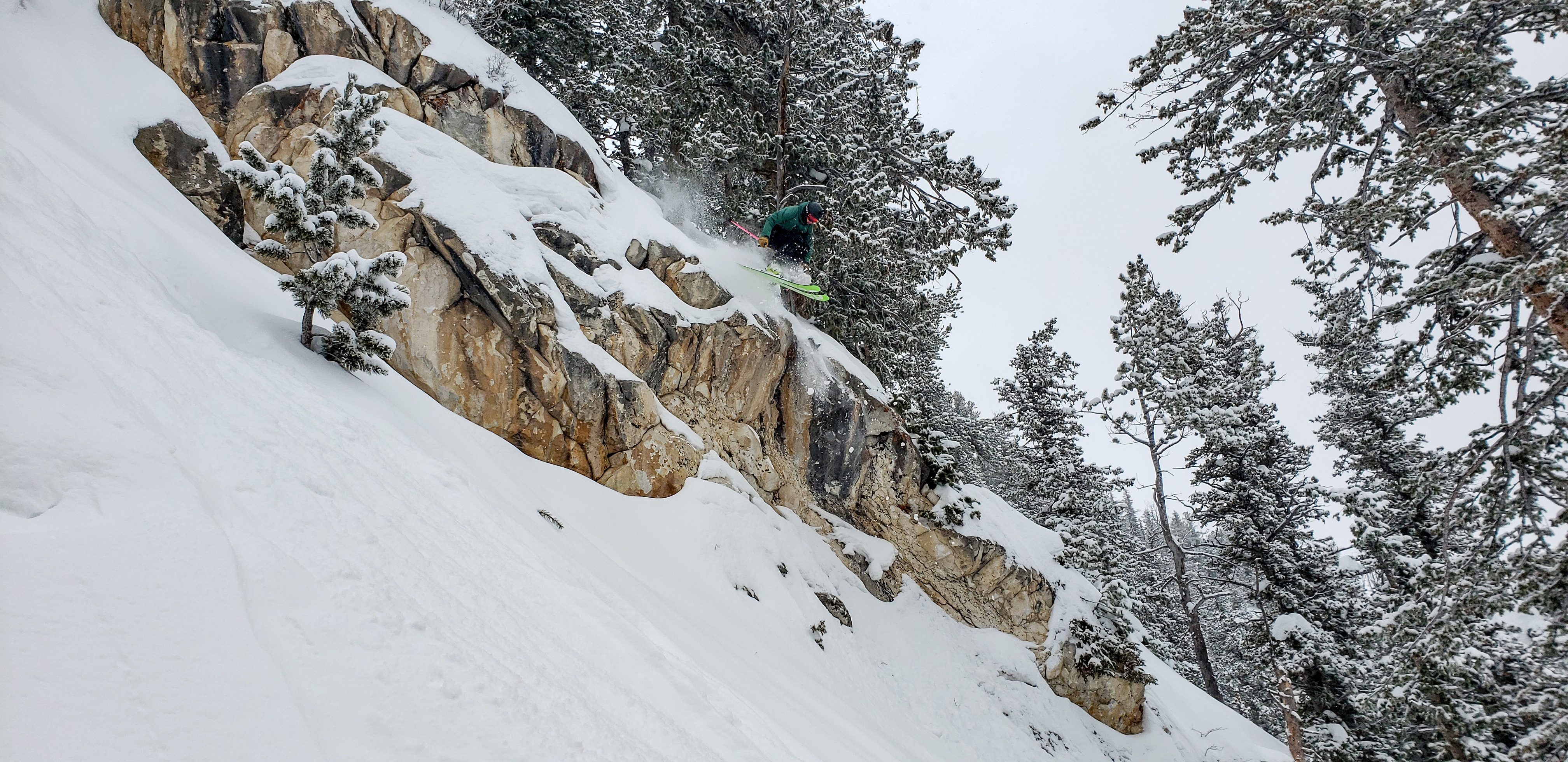 Canaveral Cliff in the Steep and Tall's at Solitude