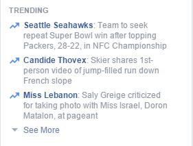 Candide is trending on Facebook!!
