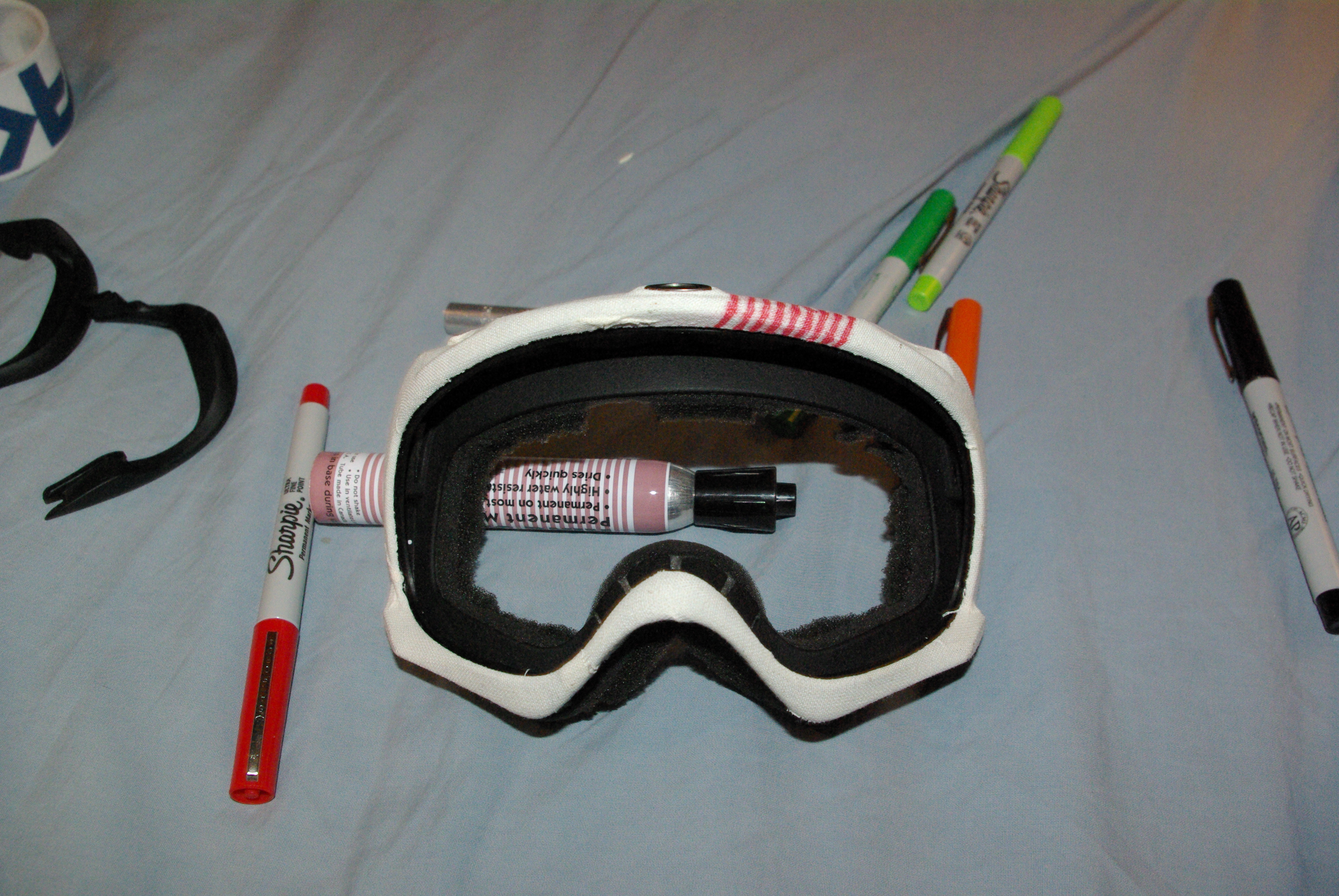 Candy cane crowbar start.