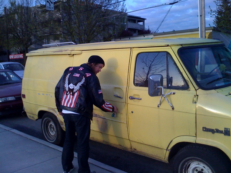 "Candy? Yeah...right in here. Come get some."