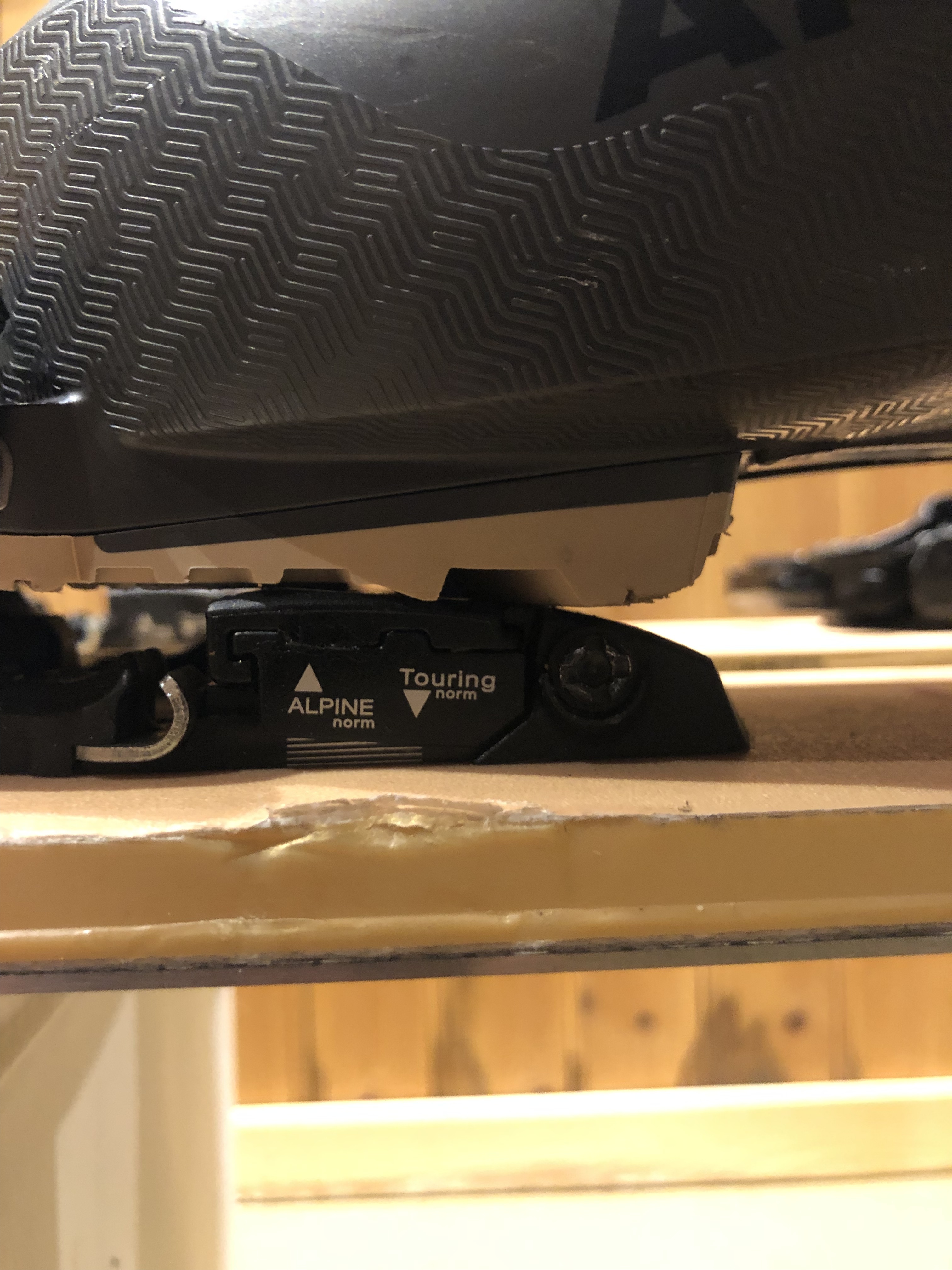 Can’t adjust AFD plate lower on shift bindings