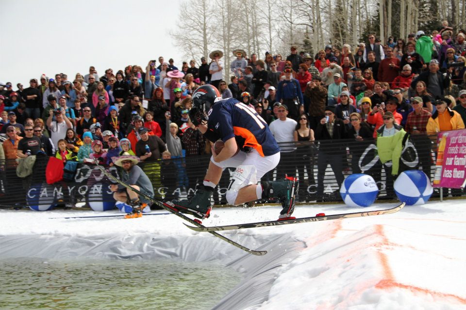 Canyons Pond Skimming '12 - Skibow Time