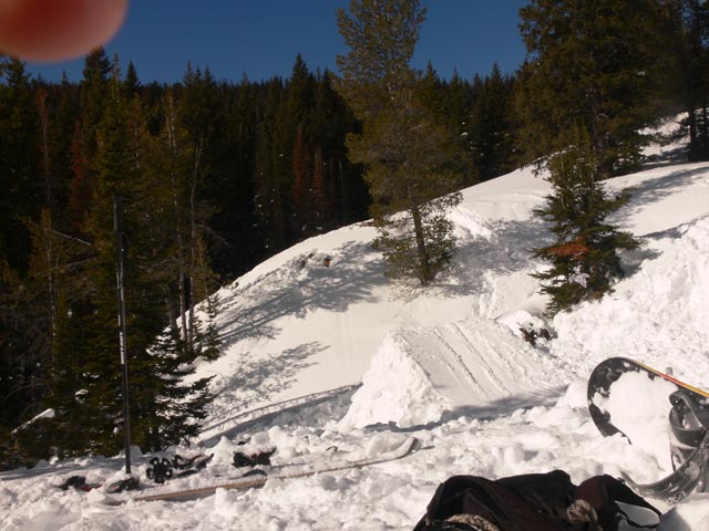 Caseing the step up/gap