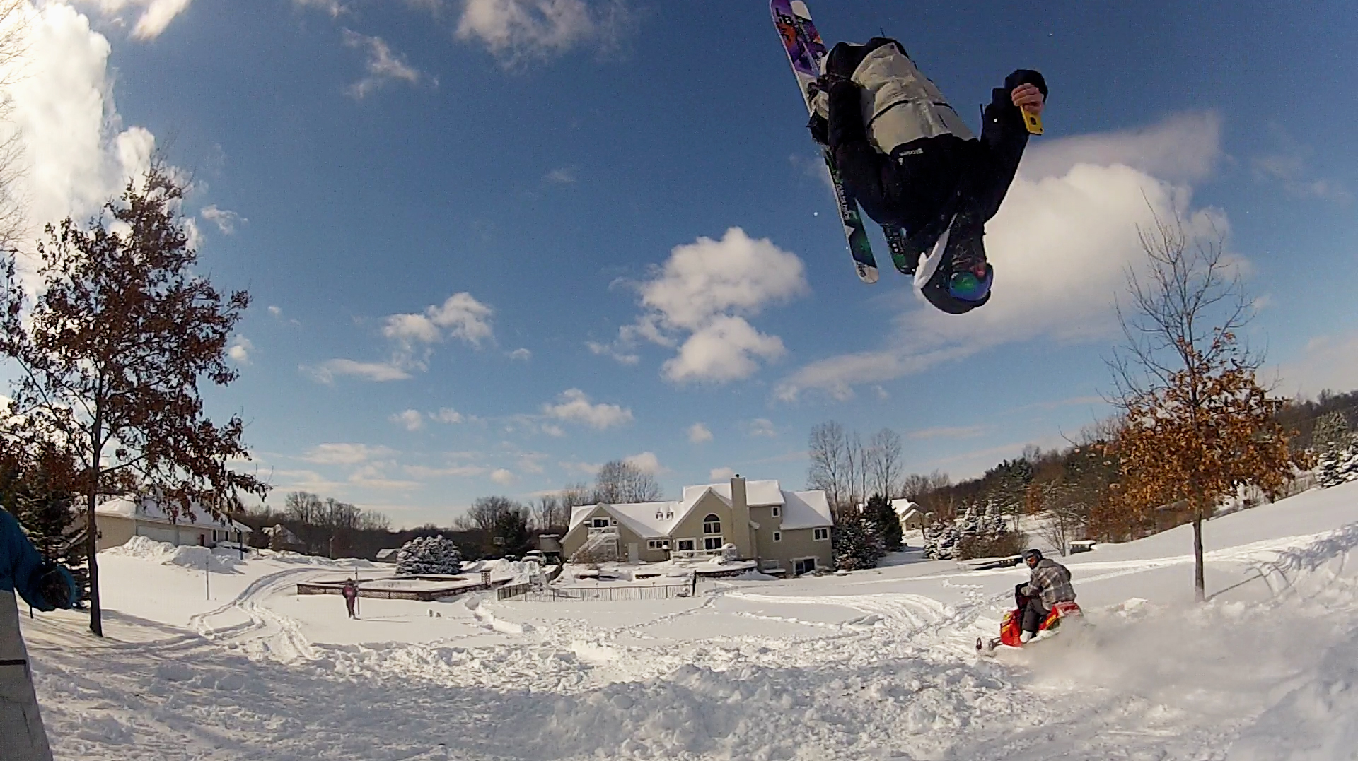 Casual Backflip Selfie