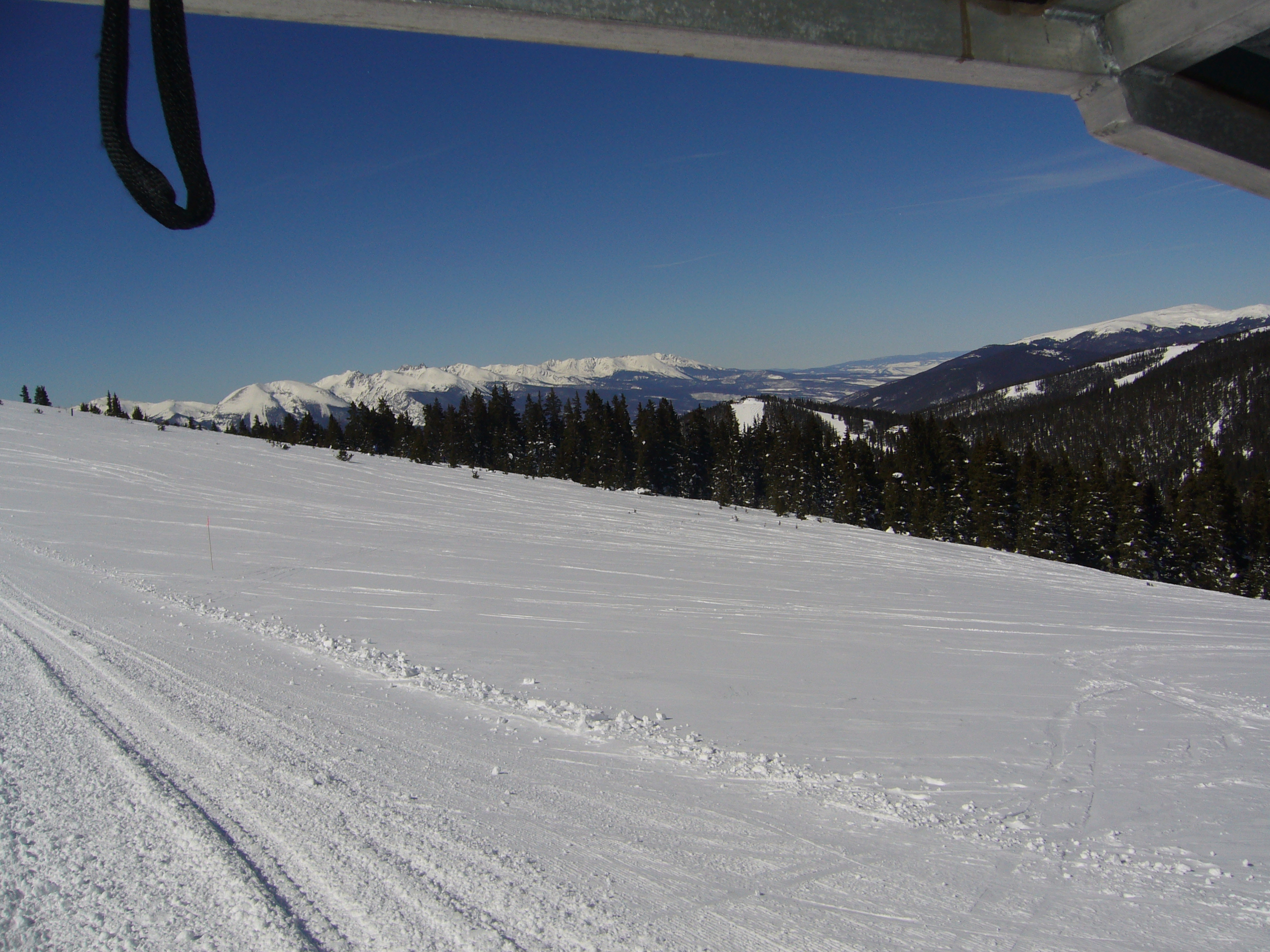 Cat Ride at keystone - north bowl