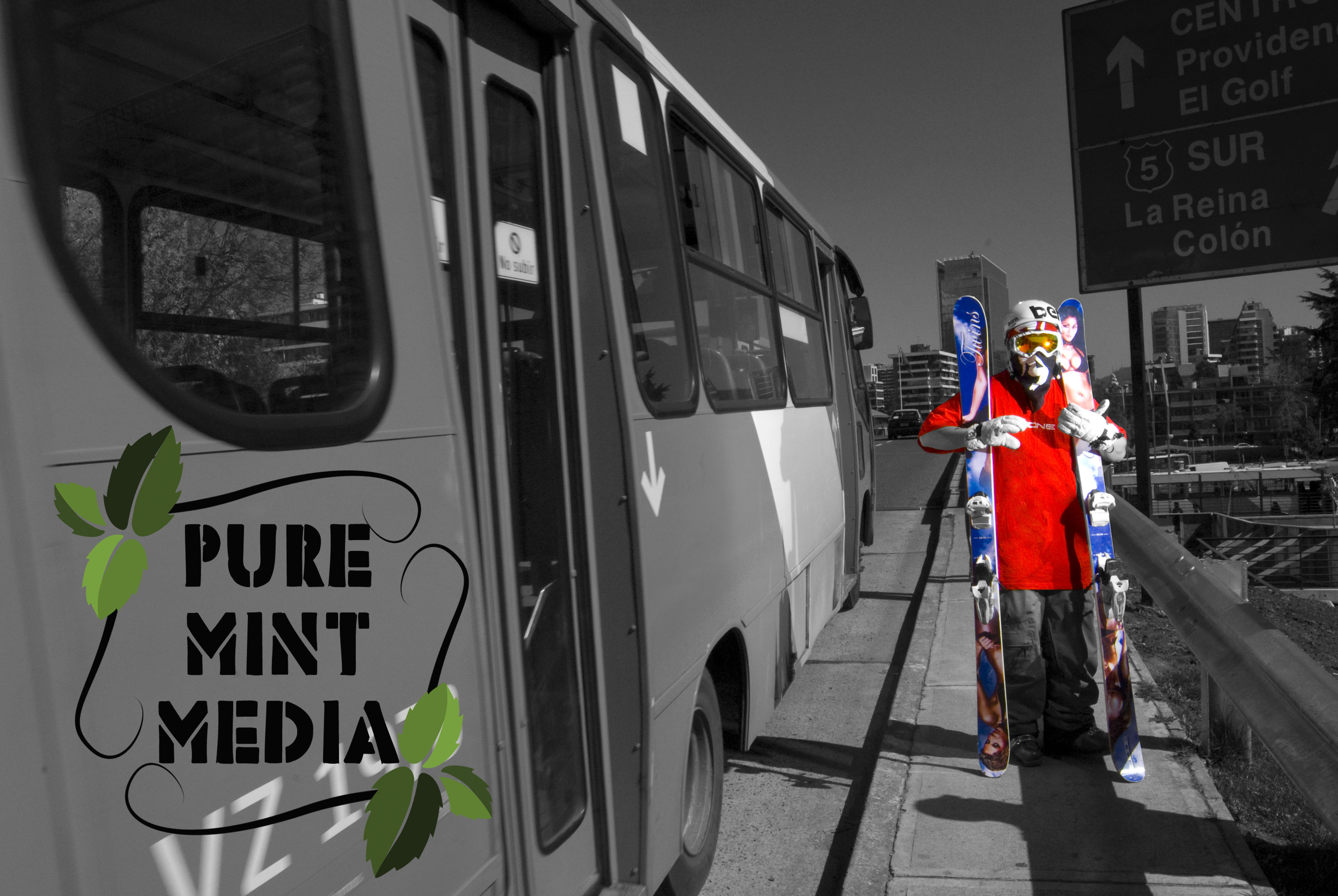 Catching the bus in chile