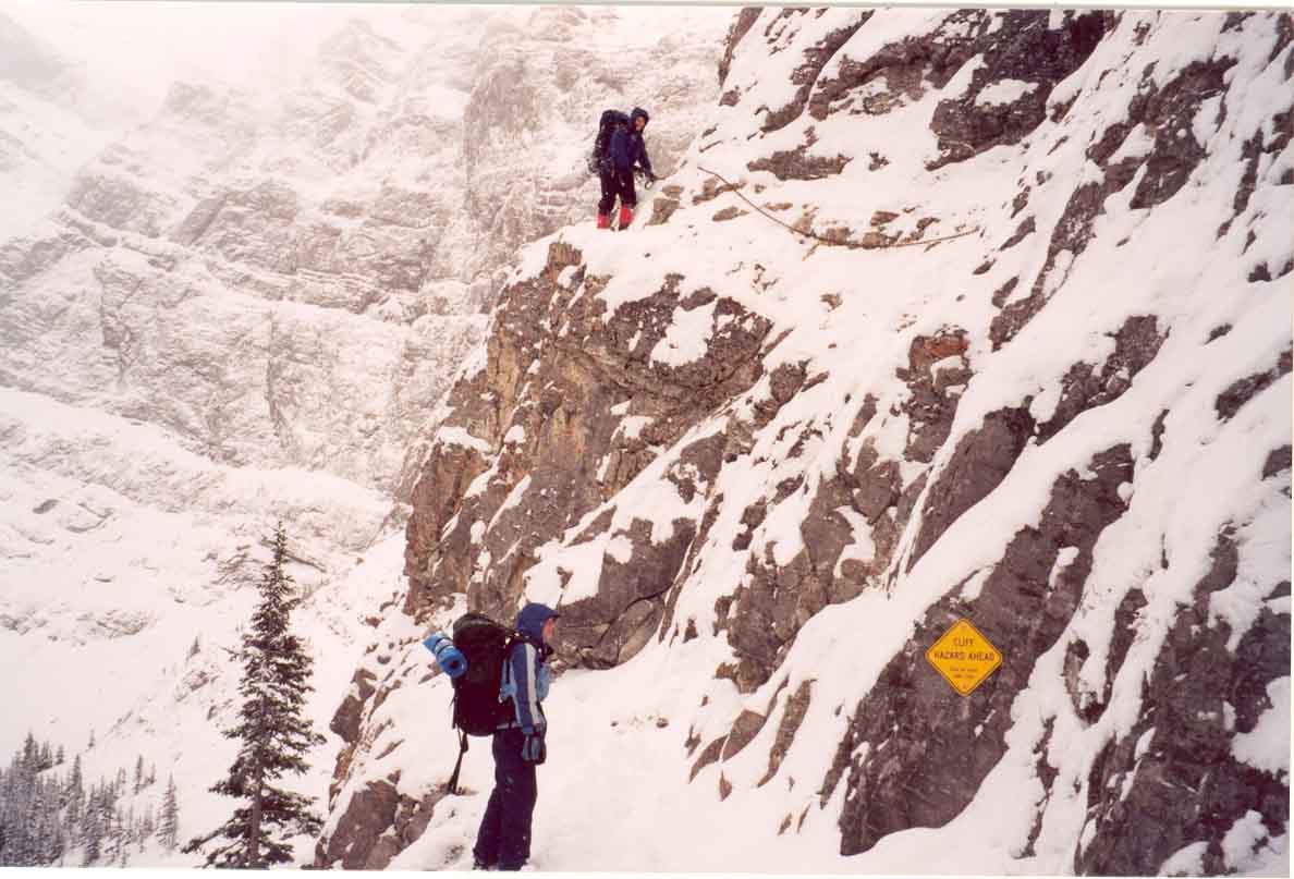 Chained Cliff hazard