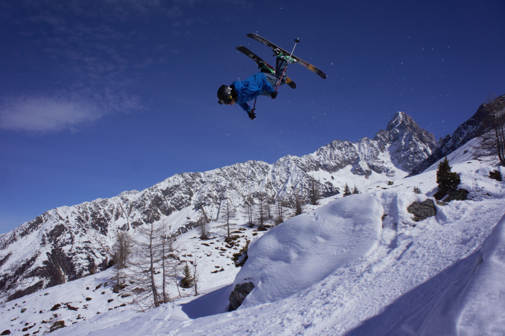 Chamonix Backflip