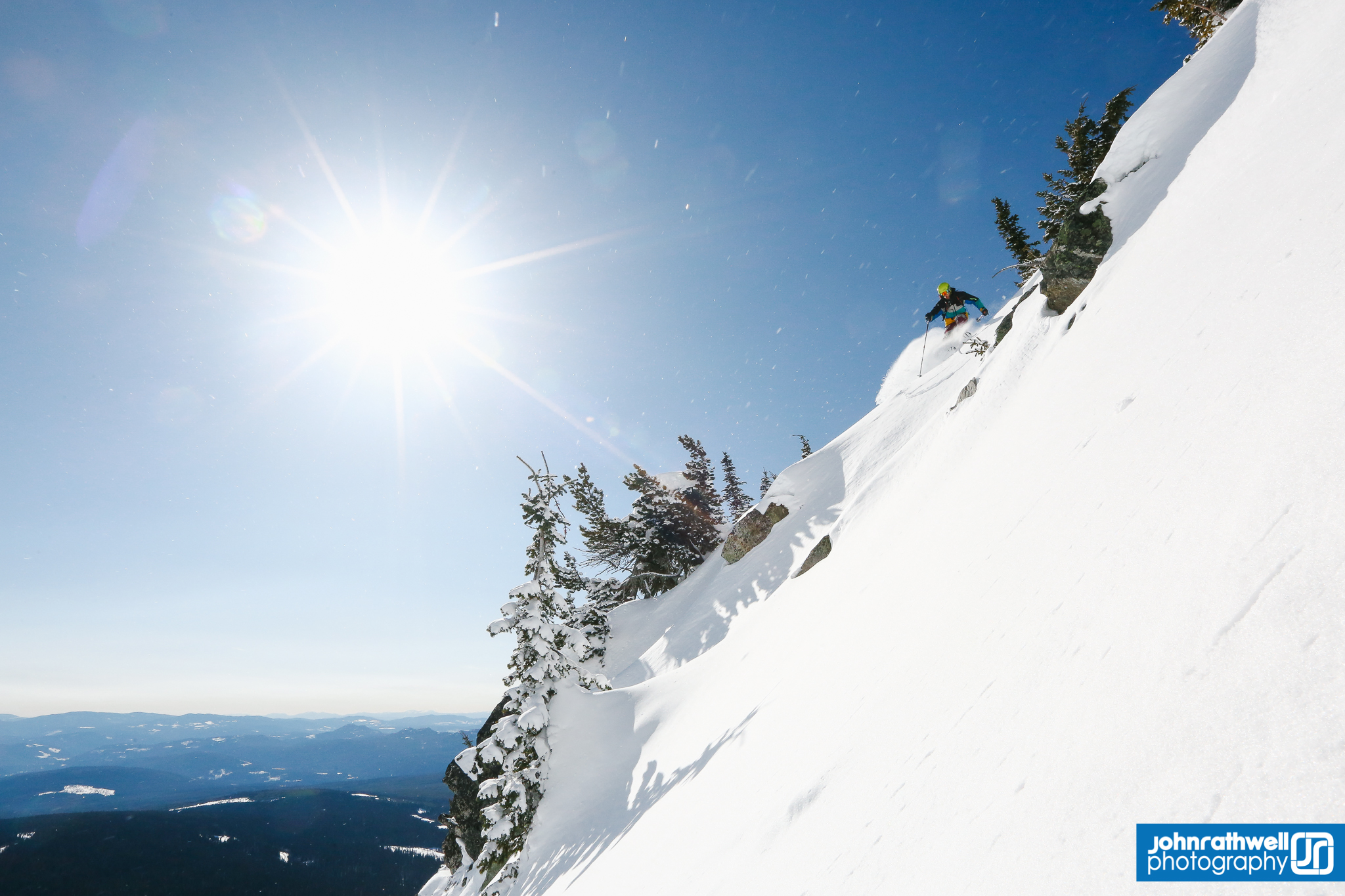 Charging at Big White