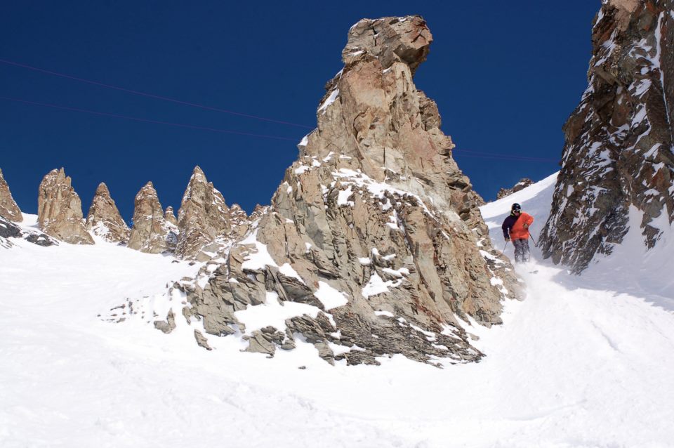 Charging Lower Pinnacles