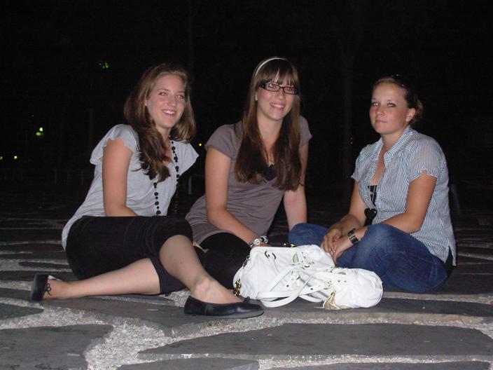 Charlène alix et moi barcelona 2007