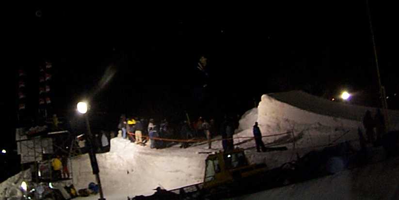 Charles going big. he got second