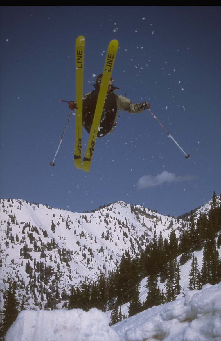 check out my cool skis