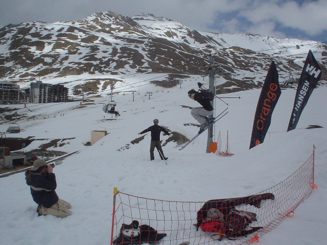 Check out the loser in the background