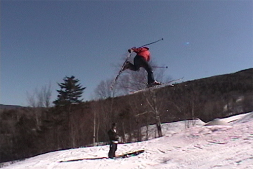 check out this sick trick.  Switch 180 daffy tailgrab!