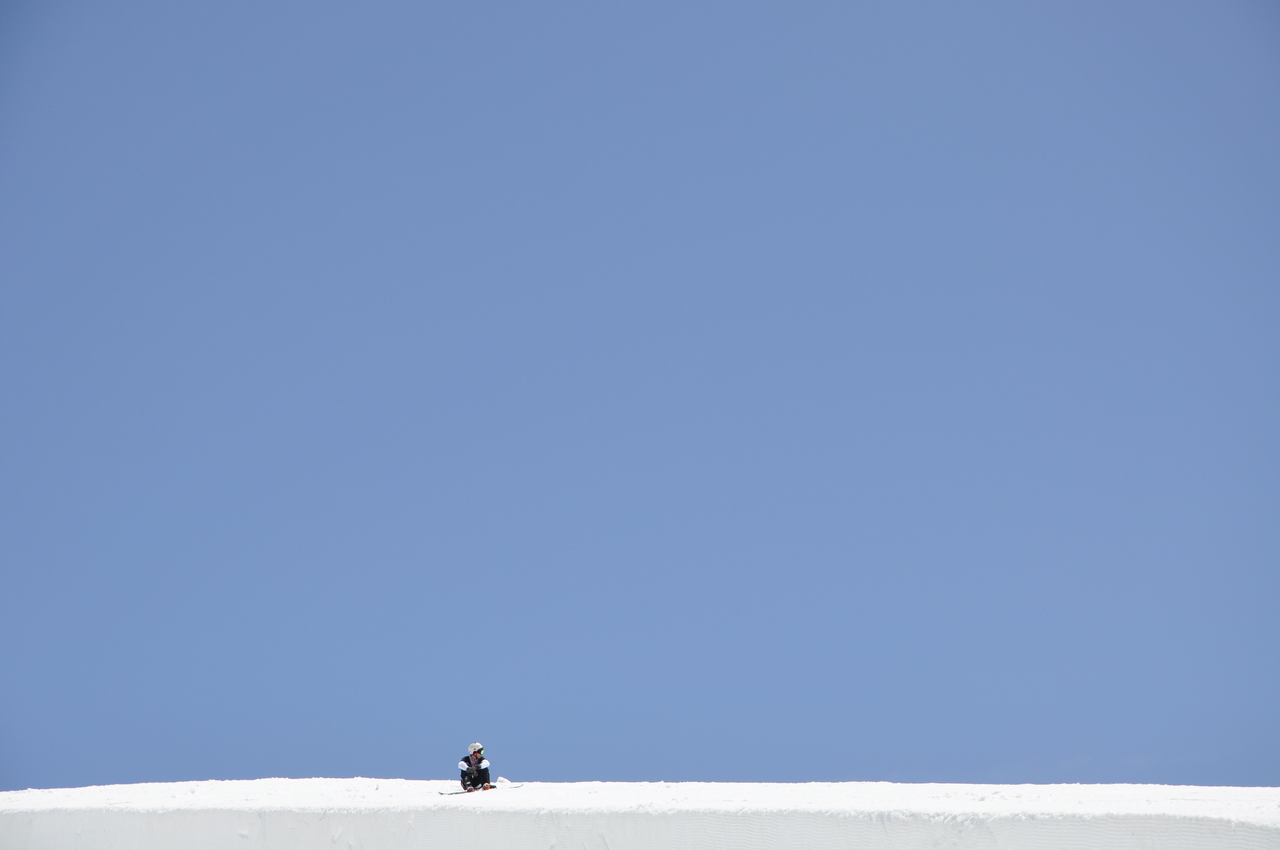 Checking out the Halfpipe