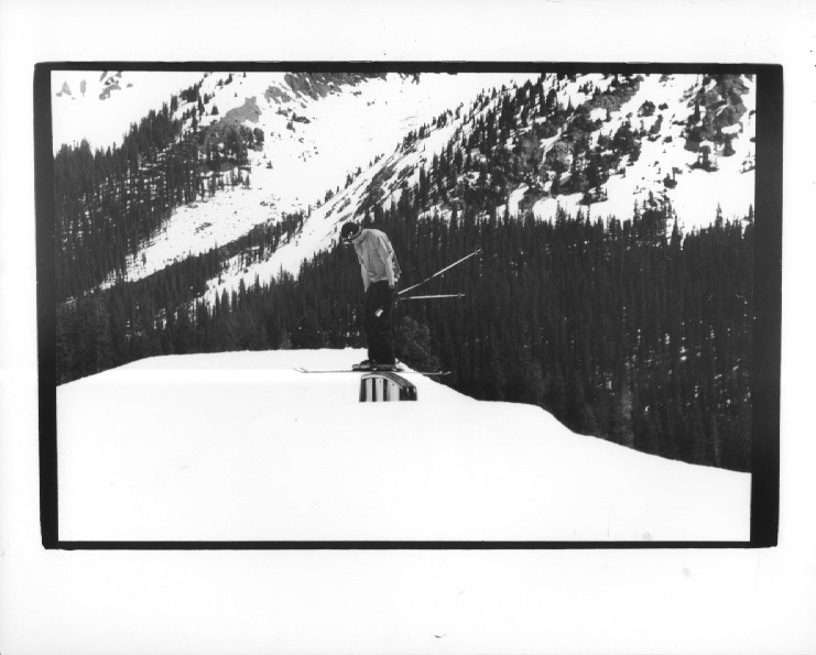 chill rail in may, east wall in background