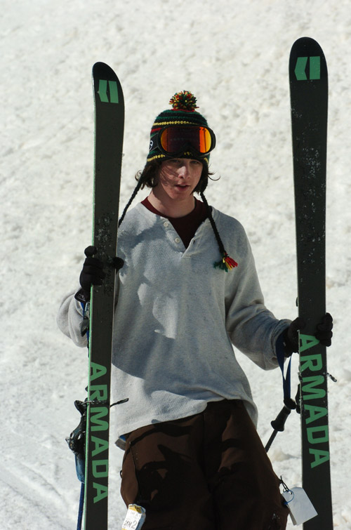 chill time at the halfpipe.