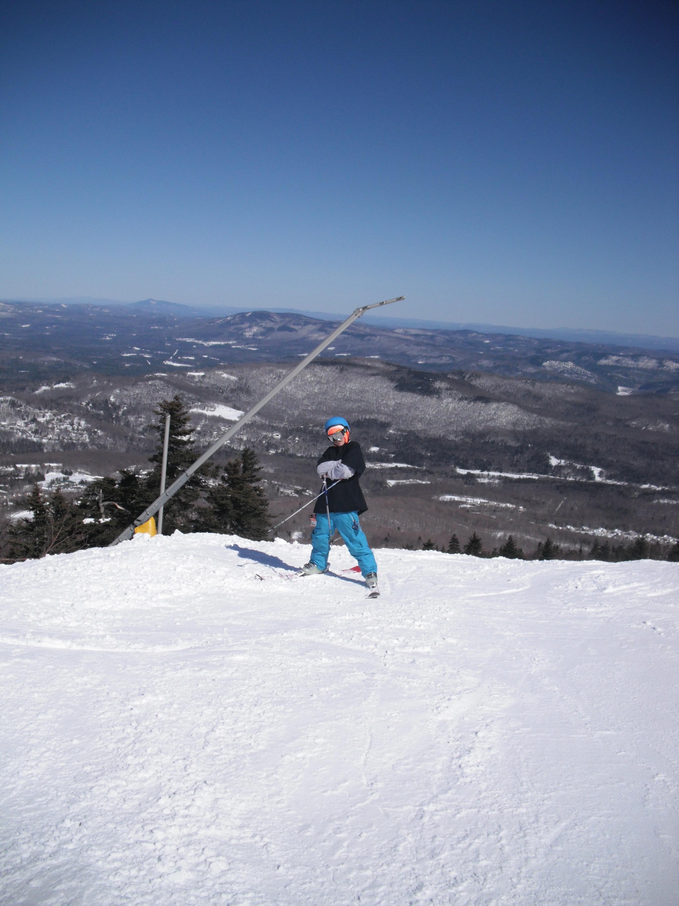 Chillen at Stratton VT