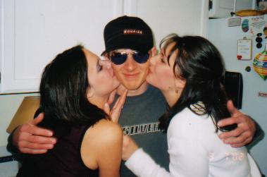 Chillin' at a party.