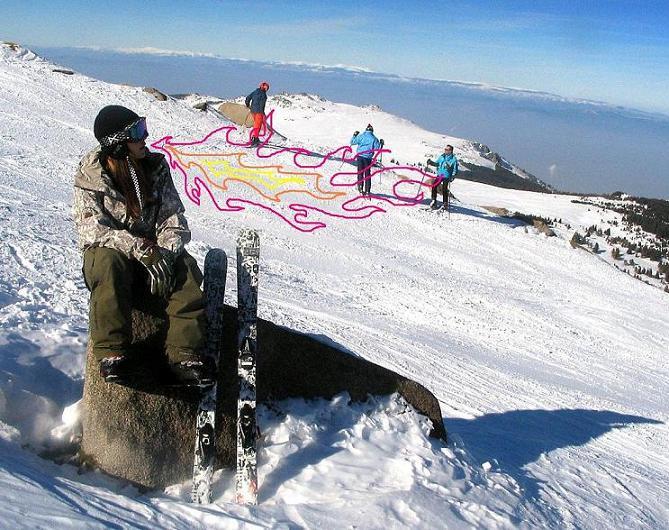 chillin,killing gapers and stuff