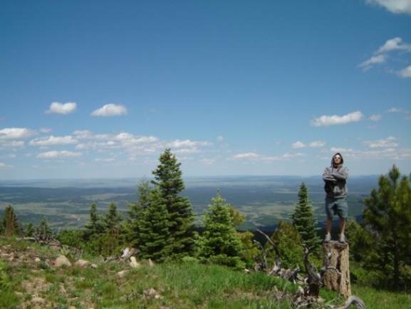 Chillin on Barilla peak