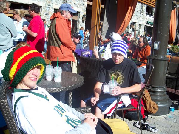 Chillin with my brother