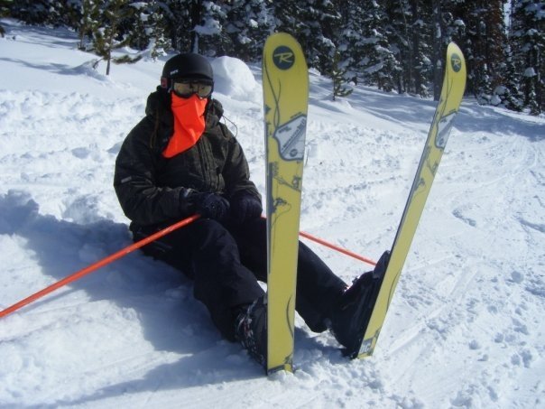 Chillin with orange poles