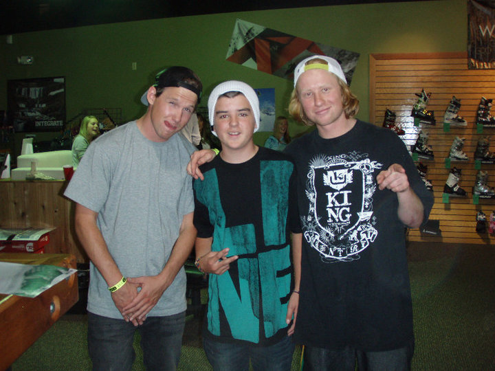 Chillin with TJ and Dane at GRO